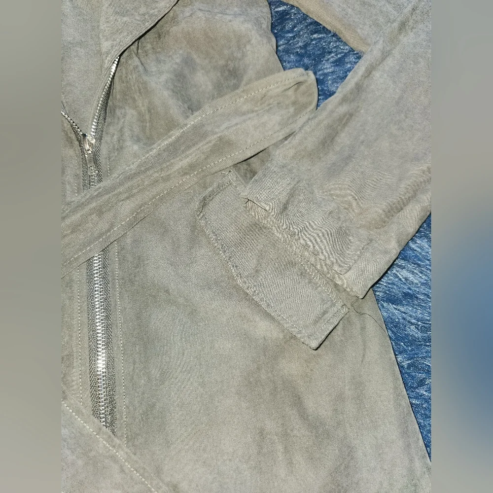 Hyfve long faux suede jacket size medium - Picture 3 of 6